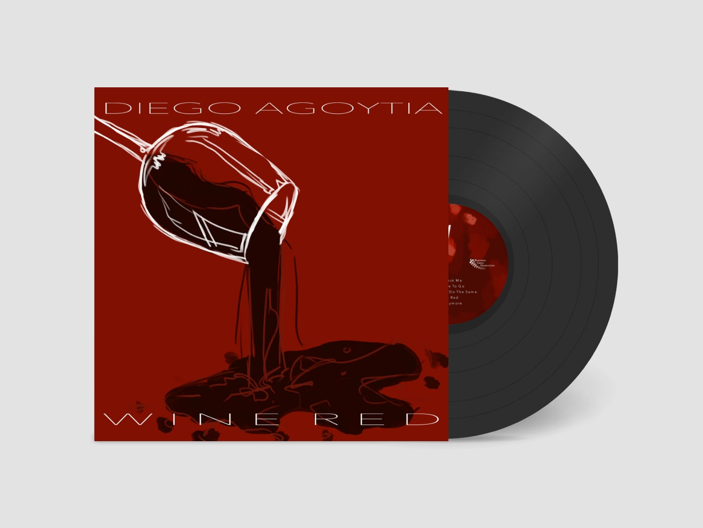 Wine Red 12" Vinyl LP - 180 Gram